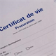 Certificat de Vie